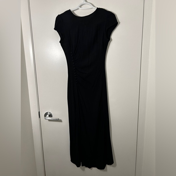 Reformation Frasier Dress in Black - Size 2 - Picture 10 of 11